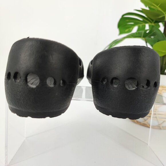 Crocs Women's Vintage Black Croslite Ballet Flats Size 7 - Picture 3 of 8